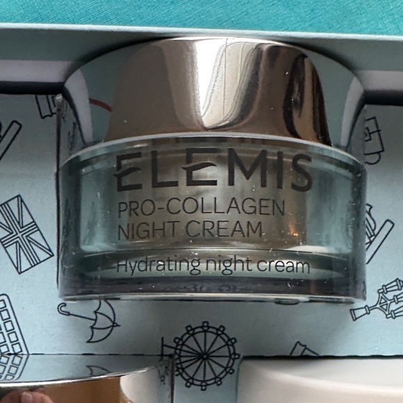 ELEMIS Pro-Collagen 3 Trio Set Marine SPF 30, Night Cream Cleansing Balm - Picture 2 of 6